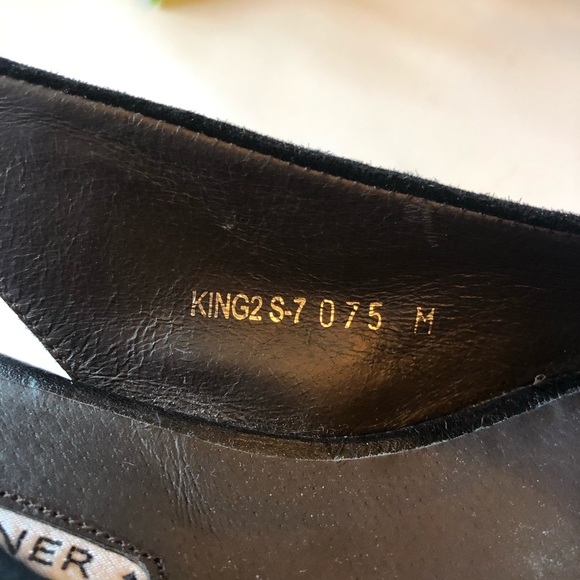 {DONALD J PLINER} Black Pattern Sling Back Heel - Picture 5 of 8